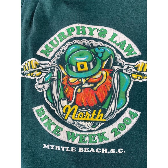 2004 Murphys Law bike week Myrtle Beach SC. Calving Klein tank top fits Size L - Picture 3 of 7